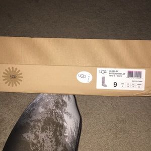 Grey Bailey Button Uggs